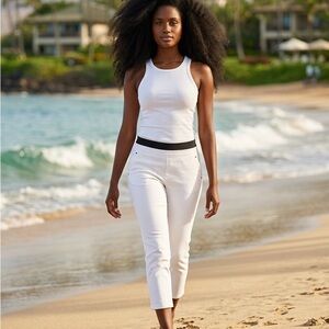 White Women's Capris
